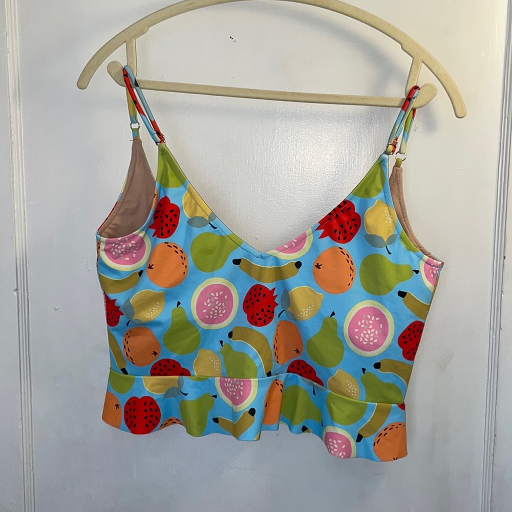 Kortni Jeane Scoop Back Top Fruit